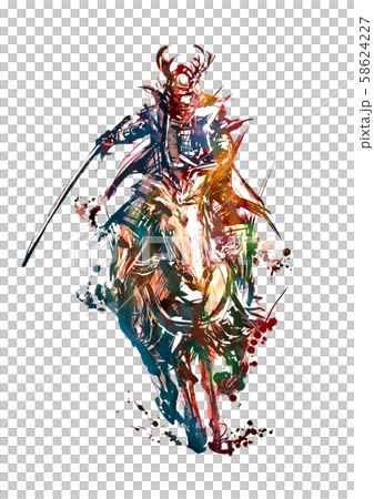 Sengoku warlord Equestrian warrior _01 Color 2 58624227