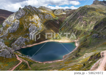 Cueva glacial lake in the Somiedo national park, 58624972