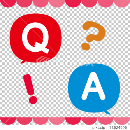 vector, vectors, q&a - Stock Illustration [58624996] - PIXTA
