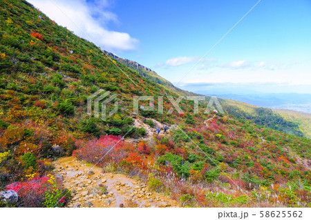 紅葉の安達太良登山道と眺望 紅葉の安達太良登山道と眺望 58625562
