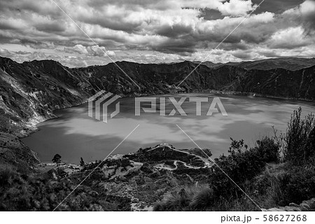 The Quilotoa Volcano in Ecuador 58627268