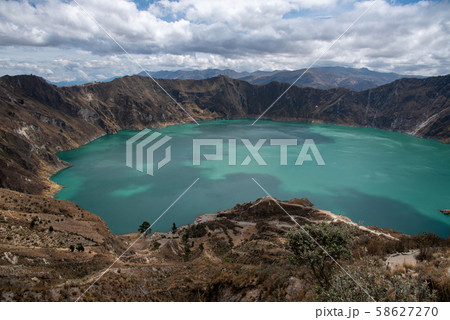 The Quilotoa Volcano in Ecuador 58627270