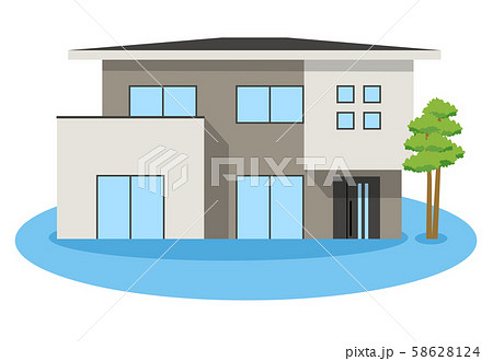 災害 住宅 水害 災害 住宅 水害 58628124