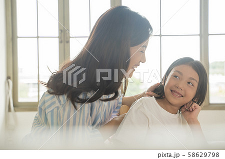 親子 ライフスタイル ヘアセット 親子 ライフスタイル ヘアセット 58629798