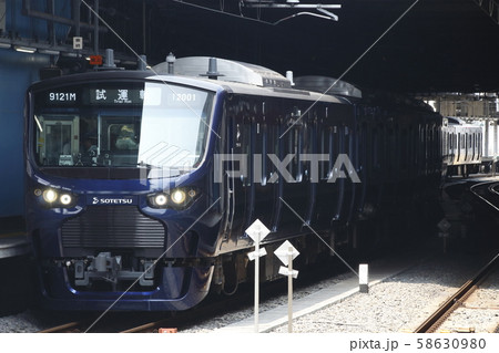 品川駅に姿を現した埼京線直通の相鉄12000系 58630980