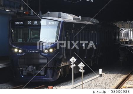 品川駅に姿を現した埼京線直通の相鉄12000系 58630988