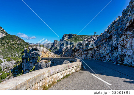 Verdon Gorge, Gorges du Verdon in French Alps, Provence, France 58631395