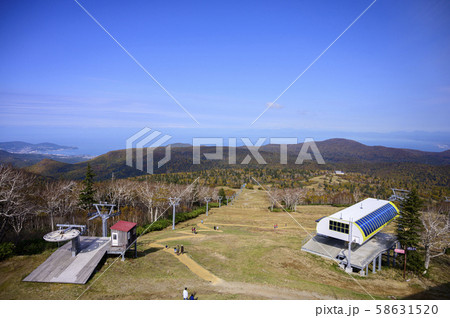 札幌国際スキー場 紅葉ゴンドラ 山頂駅からの眺め 札幌国際スキー場 紅葉ゴンドラ 山頂駅からの眺め 58631520