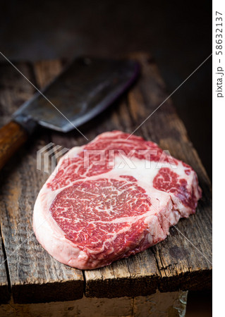 Raw fresh meat Steak 58632137
