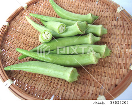 オクラ　島オクラ　柔らかい　野菜 58632205