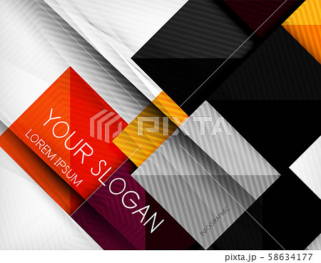 Business squares background design template composition. Glossy shiny rectangle shapes with option Business squares background design template composition. Glossy shiny rectangle shapes with option 58634177