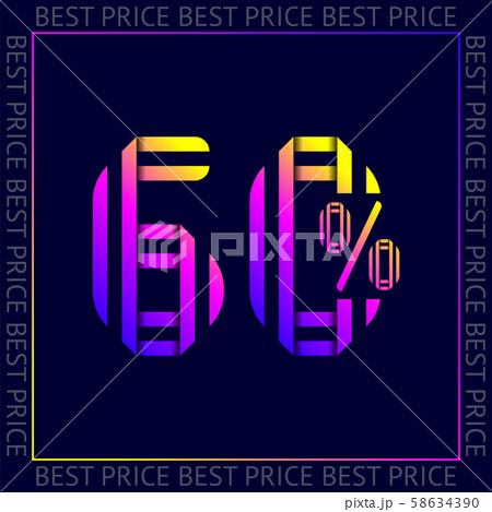 abstract template best price sign, web sticker abstract template best price sign, web sticker 58634390