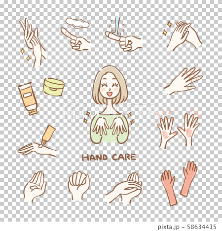 Hand care woman set 58634415