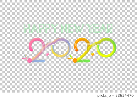 2020ねずみ_ネオン2 58634470