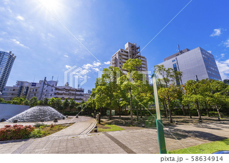 大崎光の滝公園の風景 大崎光の滝公園の風景 58634914