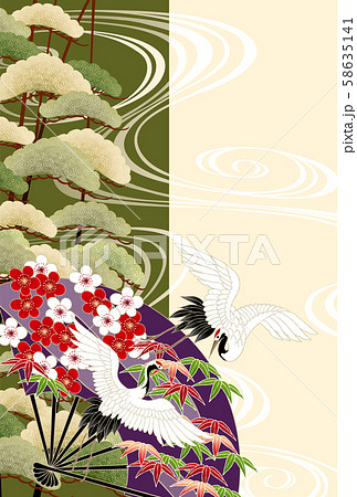 鶴　松竹梅 58635141