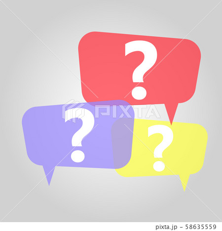 Question mark icon.  58635559