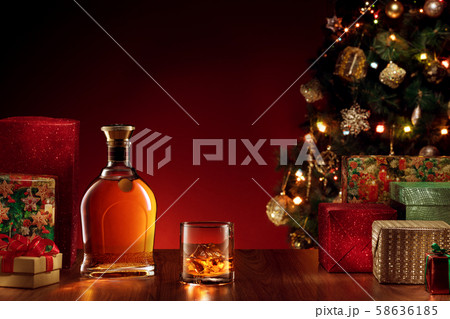 new year bottle 58636185