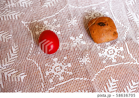 Simple homemade pecan pie Serving Easter 58636705