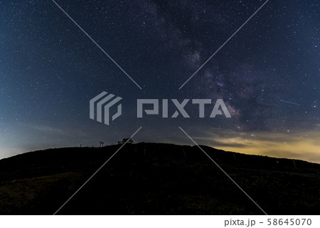 蔵王の天の川 58645070