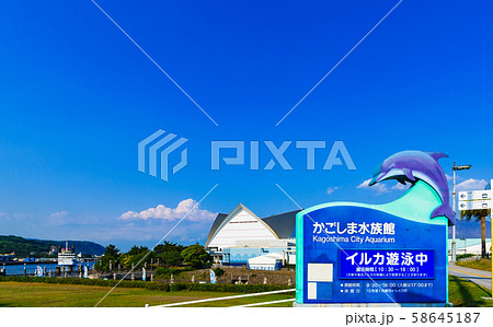 かごしま水族館 風景 日本 鹿児島 水族館 外観 いおワールド ランドマーク 観光 観光スポット かごしま水族館 風景 日本 鹿児島 水族館 外観 いおワールド ランドマーク 観光 観光スポット 58645187