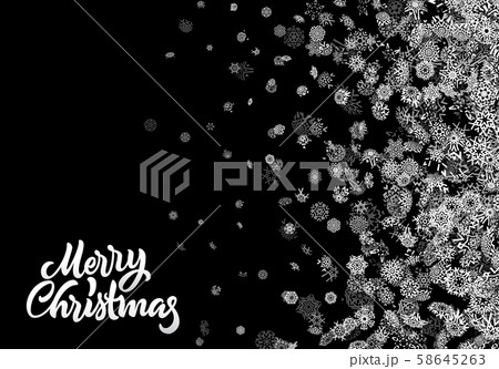 Christmas snowflake abstract background with falling scattered snow for winter New Years Eve Christmas snowflake abstract background with falling scattered snow for winter New Years Eve 58645263