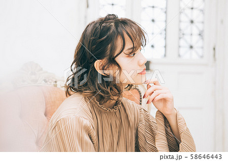 ヘアスタイルイメージ シースルーバング ヘアスタイルイメージ シースルーバング 58646443