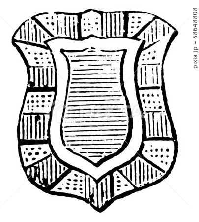 Compony is a term applied to a bordure, vintage 58648808