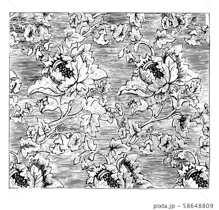 Damask Fabric is a figured pattern using a weaving 58648809