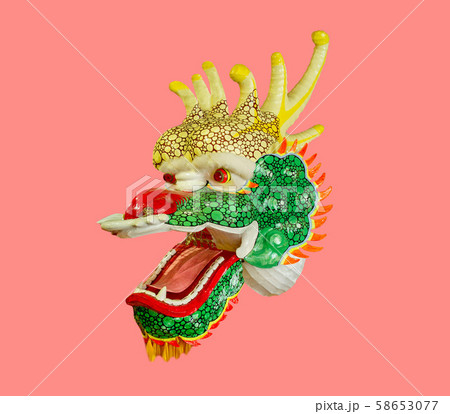 Colorful chinese dragon toy, 58653077