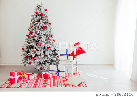 New Year Christmas Tree gifts Christmas holiday vacation 58653116