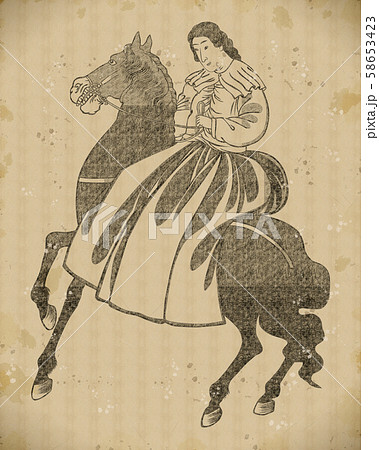 浮世絵　異人　その3　vintage 58653423