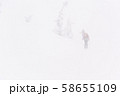 雪山　登山　バックカントリー 58655109