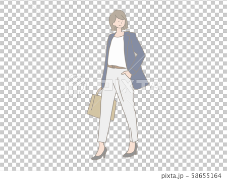 Women suit commute 58655164