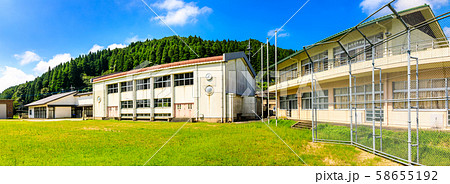 唐津市立厳木小学校天川分校閉校　歴史的記録　パノラマ　【佐賀県唐津市 】 58655192