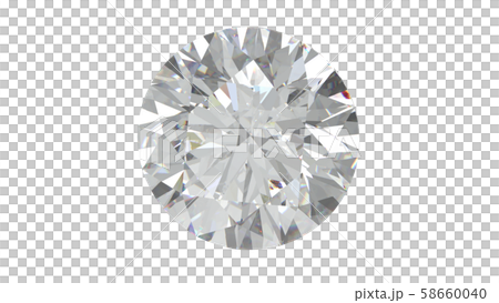 Diamond background white CG 58660040