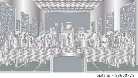 最後の晩餐銀 最後の晩餐銀 58660778