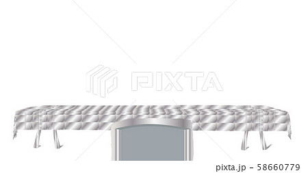 最後の晩餐銀テーブル 58660779