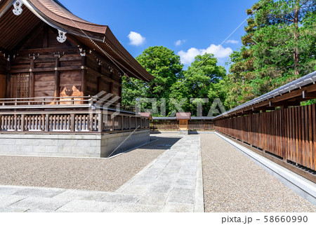 本殿北側 京都城南宮 58660990