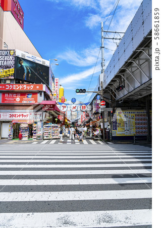 【東京都】アメヤ横丁　入口 58661859