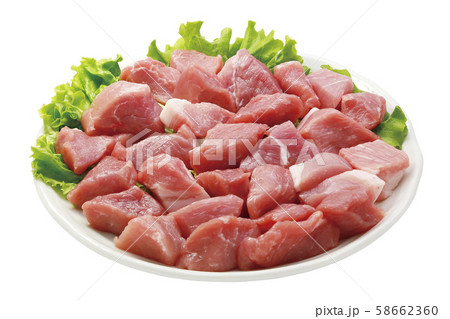 豚モモ肉カレー用04（パス付） 58662360