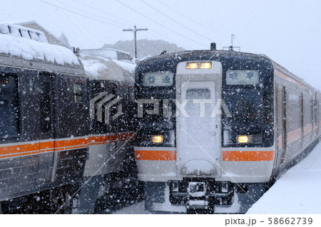 雪の高山線 雪の高山線 58662739
