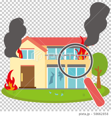 Image of checking the fire damage area 1 58662858