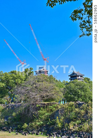 熊本城 復旧工事 熊本城 復旧工事 58662965