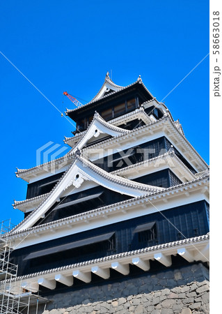 熊本城 復旧工事 熊本城 復旧工事 58663018