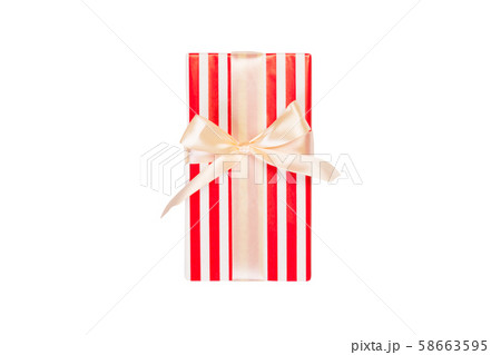 Christmas or other holiday handmade present in red 58663595