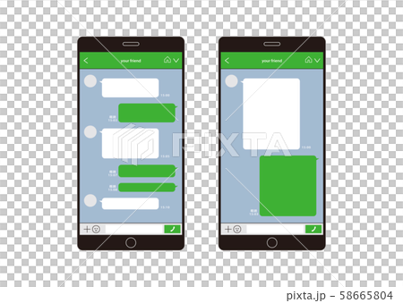 Line Like Screen Black Version Stock Illustration