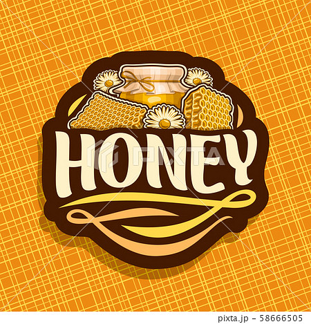 Vector logo for rustic Honey 58666505