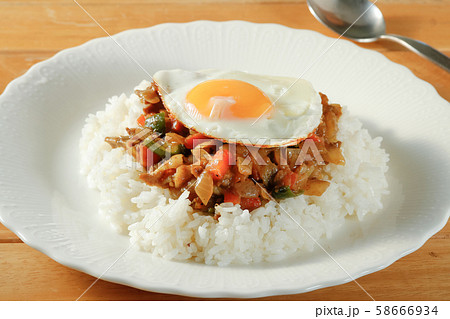 ドライカレー ドライカレー 58666934