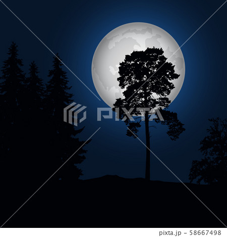 Realistic illustration of a landscape with 58667498